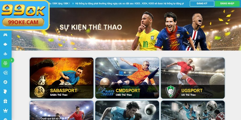 99OK - Sân Chơi Đẳng Cấp, Hiện Đại, Dẫn Đầu Xu Thế 29 Tỷ lệ kèo thể thao được cập nhật liên tục, đa dạng hình thức đặt cược