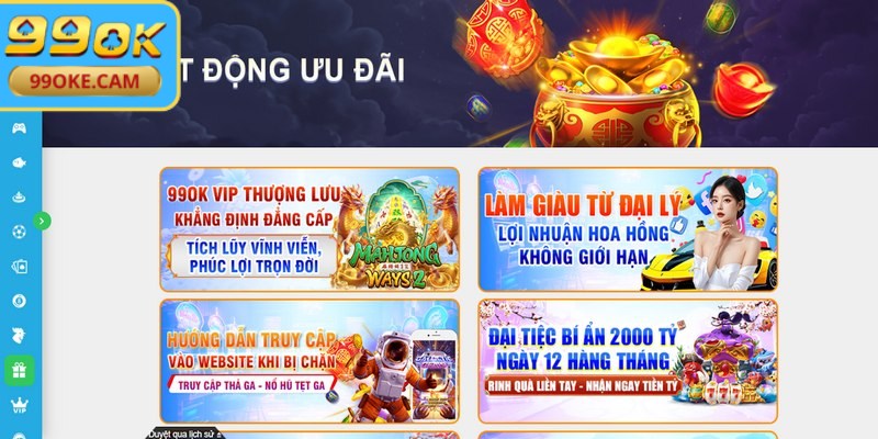 99OK - Sân Chơi Đẳng Cấp, Hiện Đại, Dẫn Đầu Xu Thế 31 99OK không ngừng triển khai những chương trình ưu đãi đặc biệt
