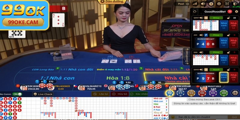 Baccarat livestream - Xu hướng giải trí cá cược hấp dẫn 3 Nghiên cứu lịch sử kết quả ván đấu