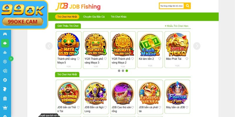 JDB mang đến phong cách chơi bắn cá đậm chất cổ điển