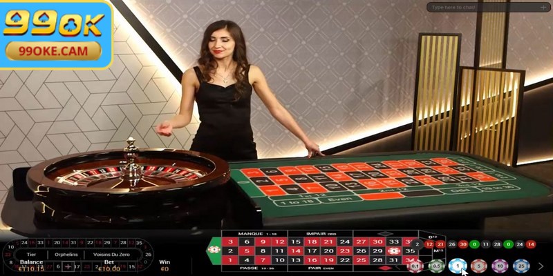 Roulette là tựa game không thể thiếu tại sảnh chơi casino cao cấp